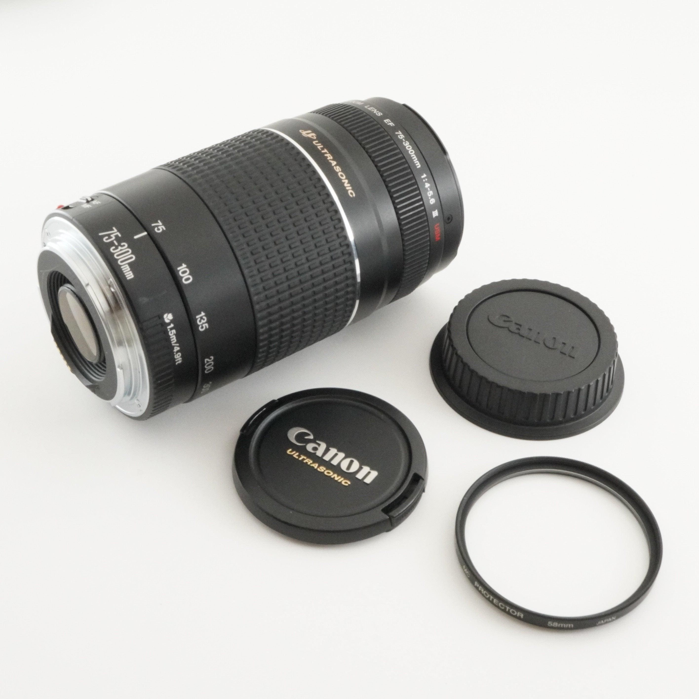 Canon EF 75-300mm F4-5.6 III Usm Af Telephoto Lens From Japan