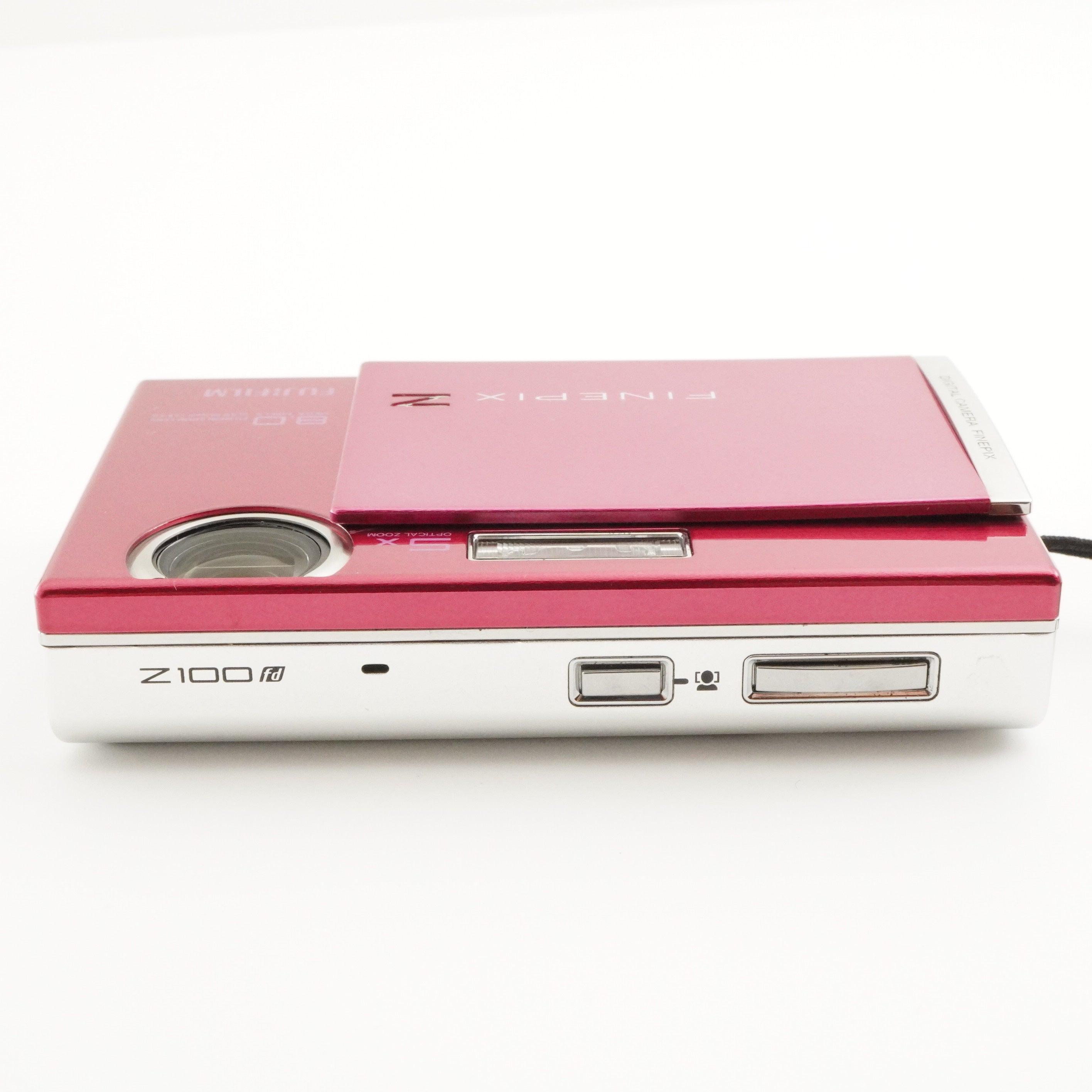 FUJIFILM FinePix Z100fd ピンク 箱入り 4GB SDHCカード付き