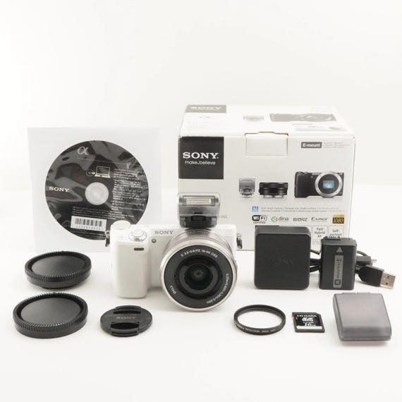 Buy SONY NEX-5T White [9,900 Shots] E Pz 16-50mm in Box 16gb