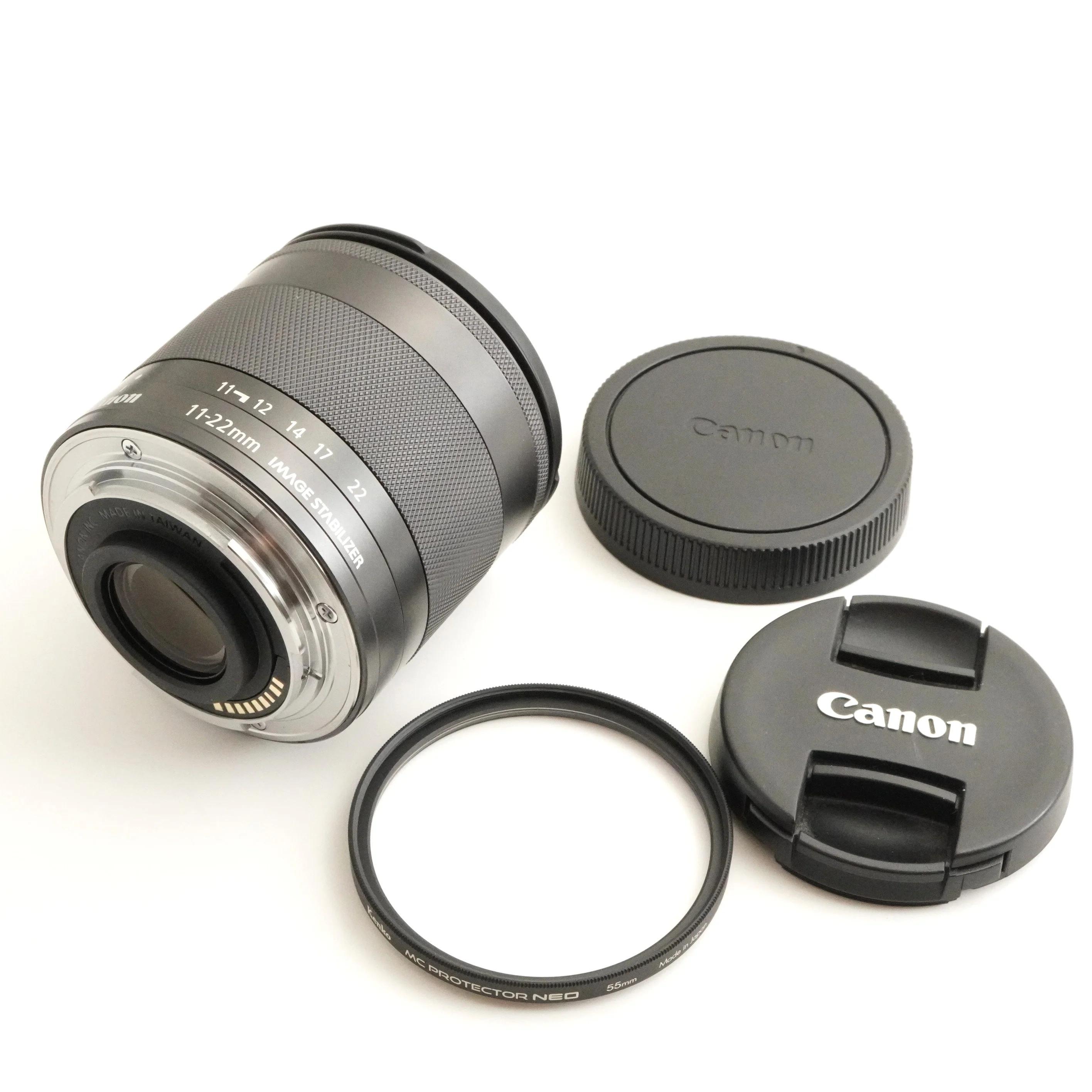 Canon EF-M 11-22mm F4-5.6 IS Stm Af Zoom Lens From Japan #8425