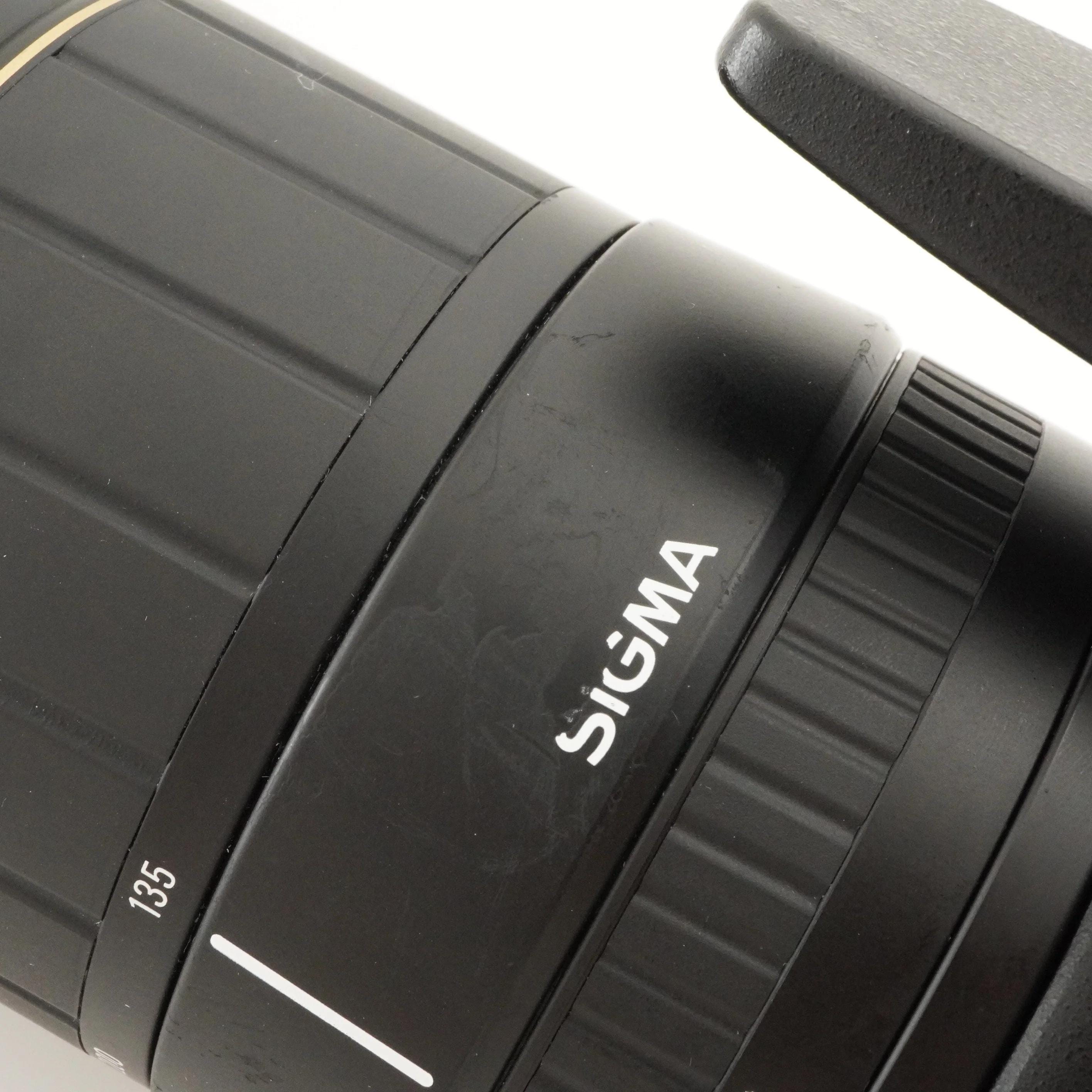 ♥︎◇SIGMA シグマ 135-400mm canon 【訳アリ】 中古】SIGMA シグマ APO 135-400mm f/4.5-5.6 DG キヤノン用