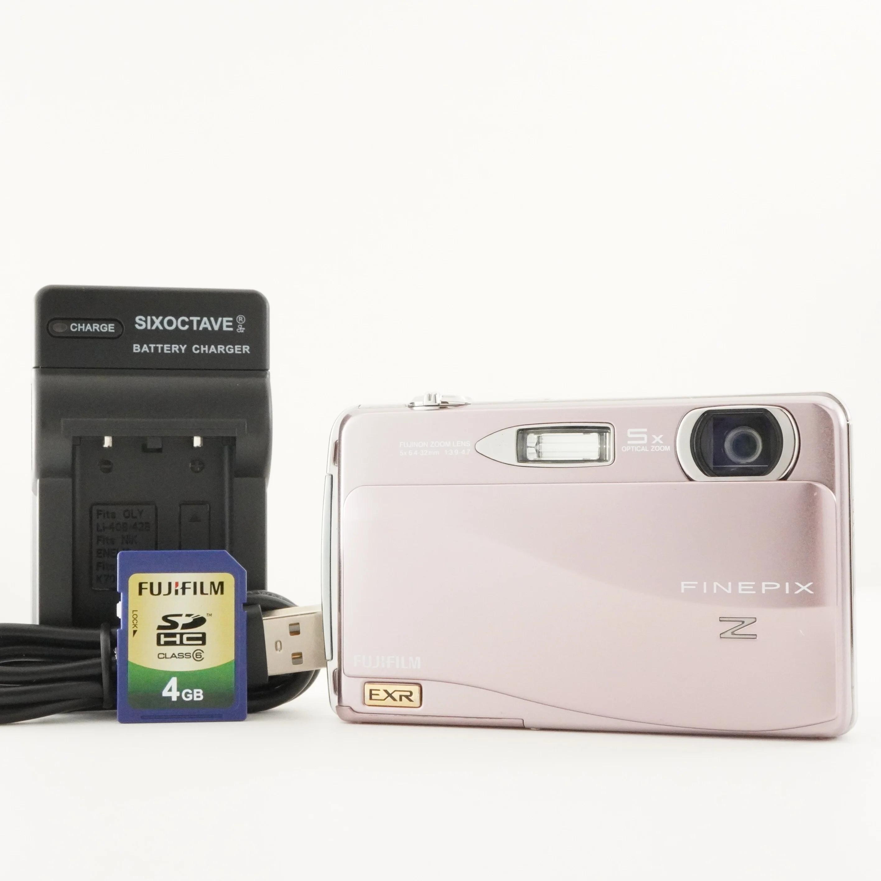 FUJIFILM Finepix Z700 EXR Pink With 4gb Sdhccard Digital Camera