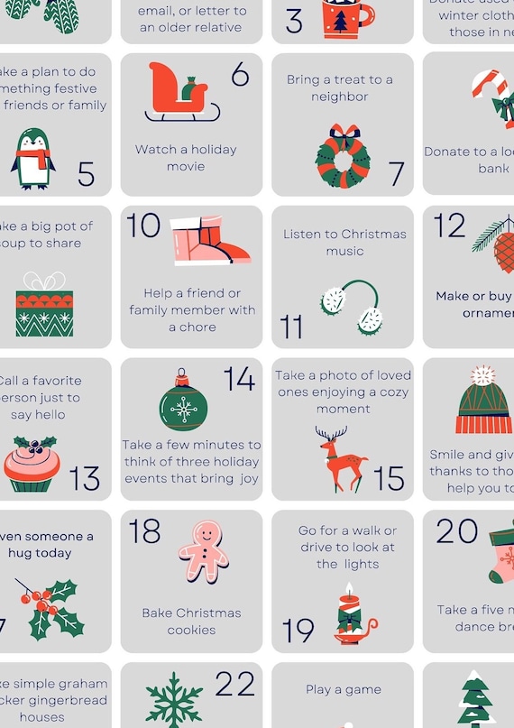 A Cozy and Kind Advent Calendar Downloadable Advent Calendar for Adults, Kids, and Families Make Christmas and Holiday Memories - Etsy a-cozy-and-kind-advent-calendar-downloadable-advent-calendar-for-adults-kids-and-families-make-christmas-and-holiday-memories-etsy