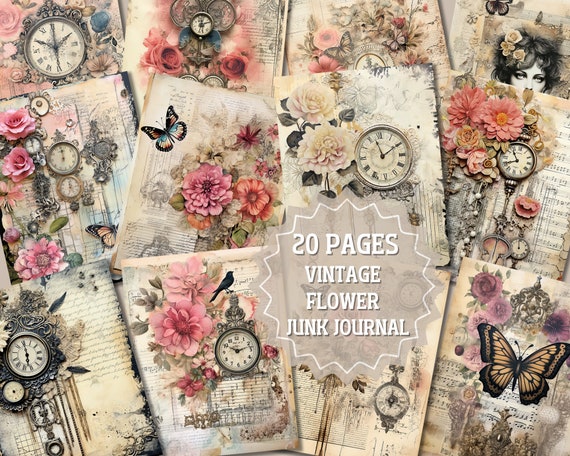 ジャンクジャーナル ビンテージフラワー 【公式通販】