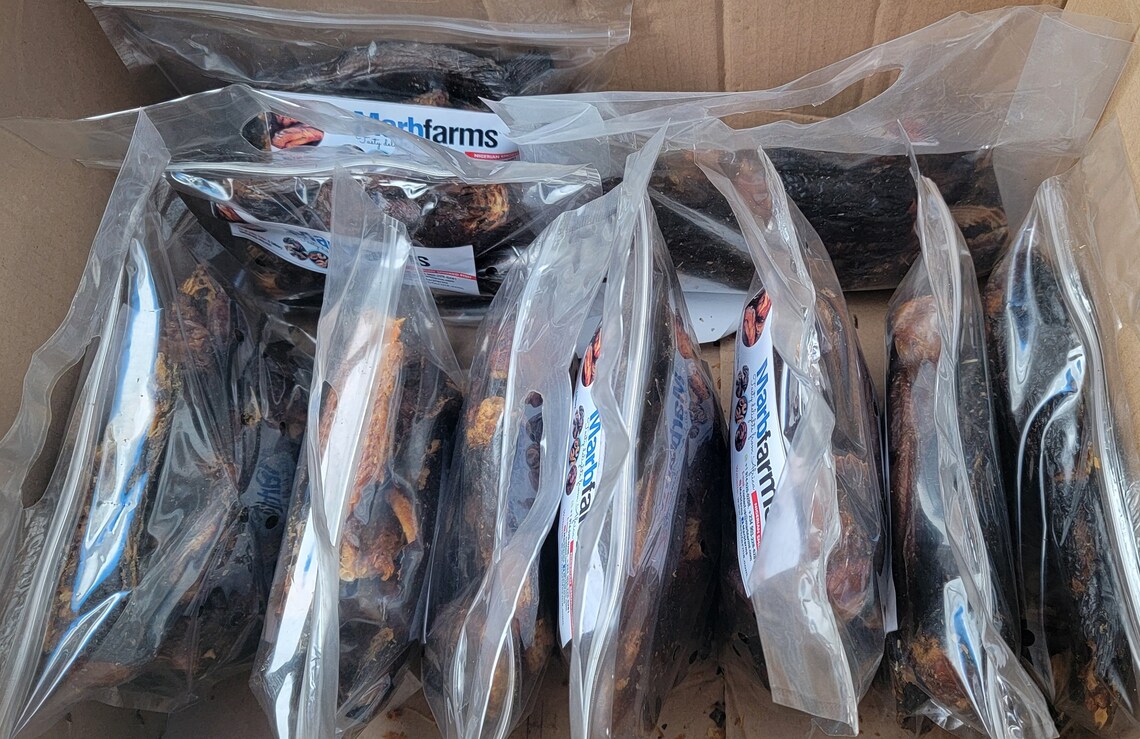 African Whole Smoked Catfish Nigerian Smoke Dried Fish 3 Pieces 1 Lbs