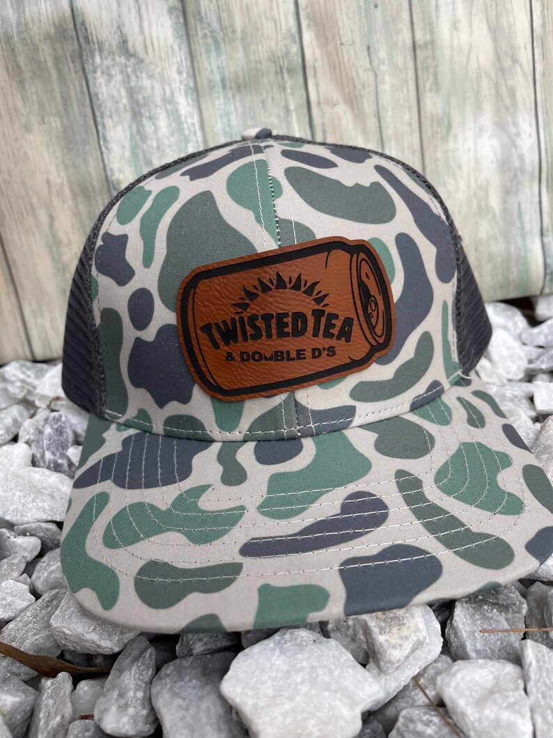 Twisted Teas and DOUBLE Ds Hat, Richardson 112, Beer Hat, Funny Trucker