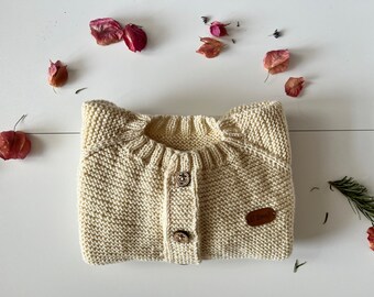 Baby/Kinderstrickjacke, Handgemacht