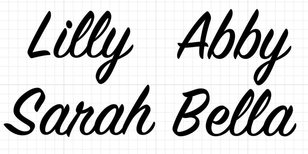 Personalised Custom Vinyl Name Stickers Decal Wedding Birthday