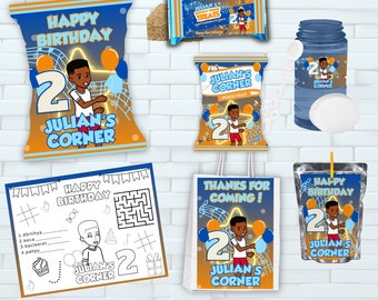 Boys Gracie’s Corner Birthday, Gracie’s Digital Party Bundle, Gracie’s Corner Party, Instant download