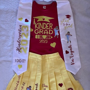 Graduation Skirt Set