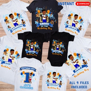 Personalized Family Birthday Shirts: Gracie&#39;s Corner Theme (Digital Download)