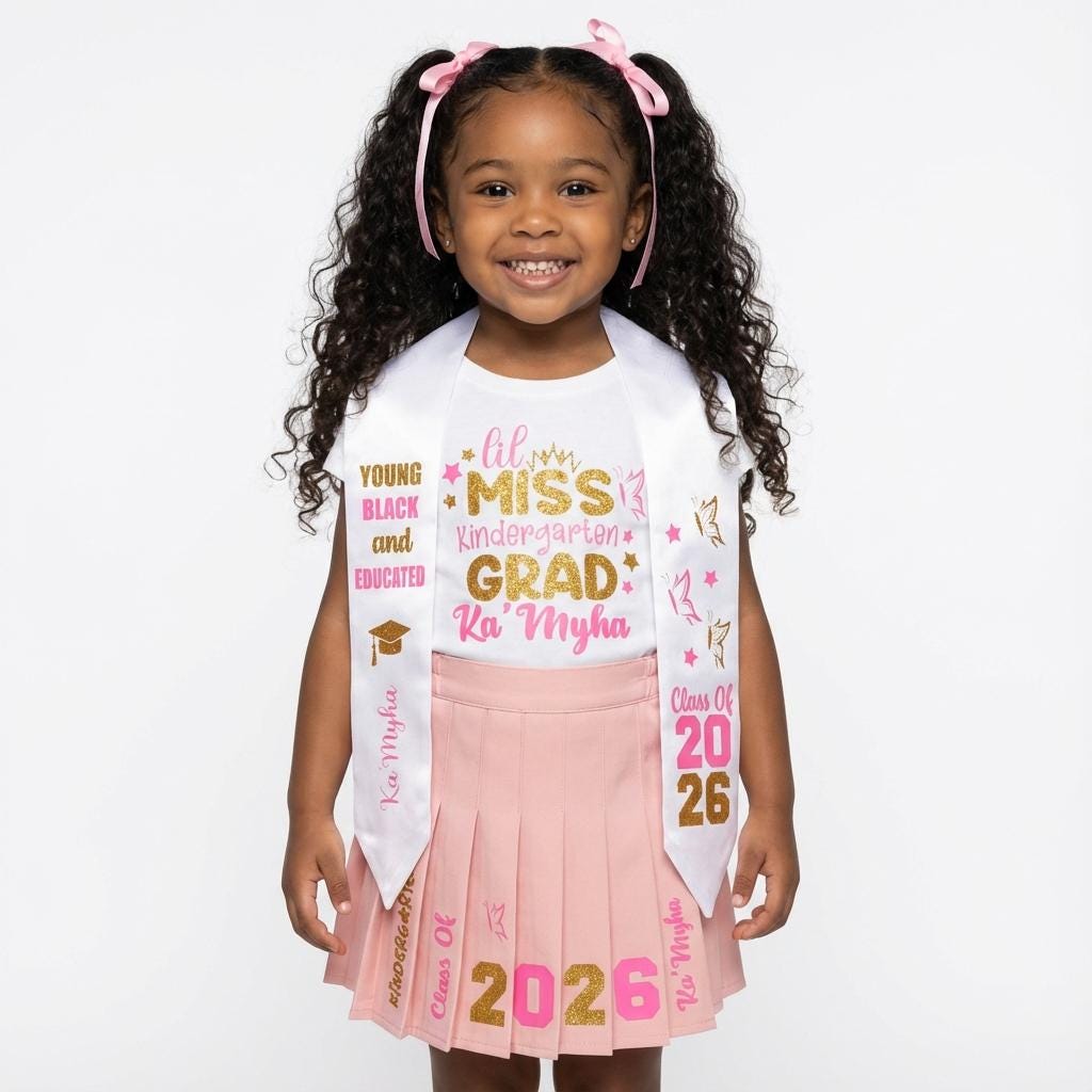 Graduation Dresses For Kids 10-12 2026 Kindergarten Graduation Outfit Girls  Skirt Set With Shirt Stole