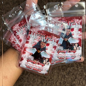 Custom Photo Memorial Lanyard: Personalized Badge