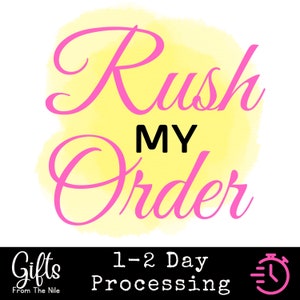 Rush Order Fee: Expedited Processing