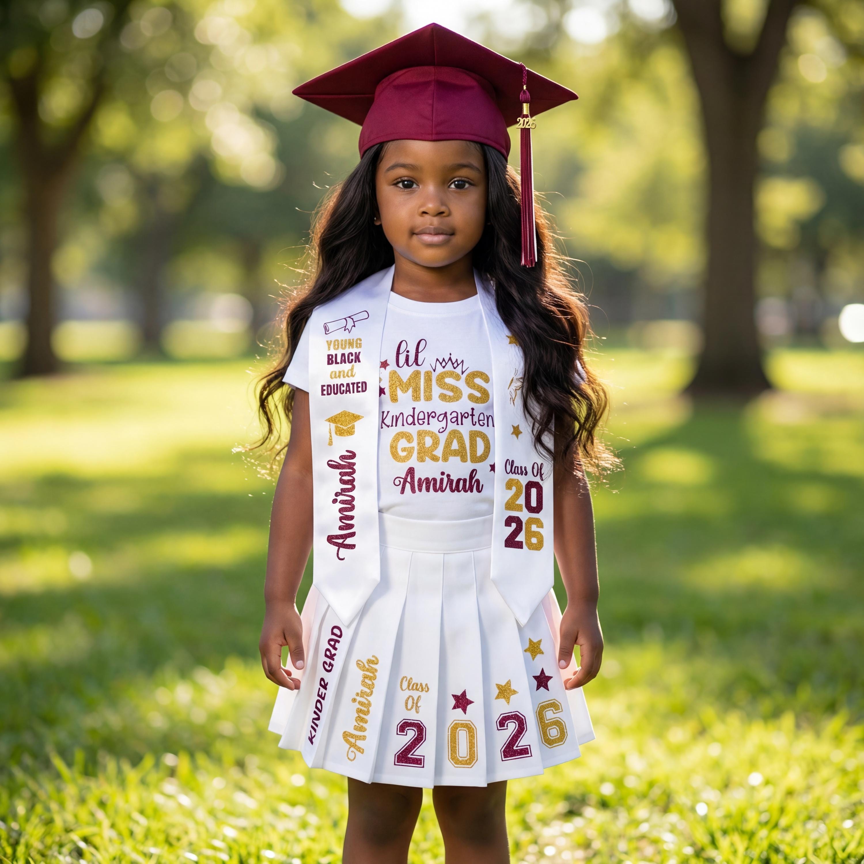 green emerald velvet dress Kindergarten Graduation Dress Black Girl Amazon main image 0