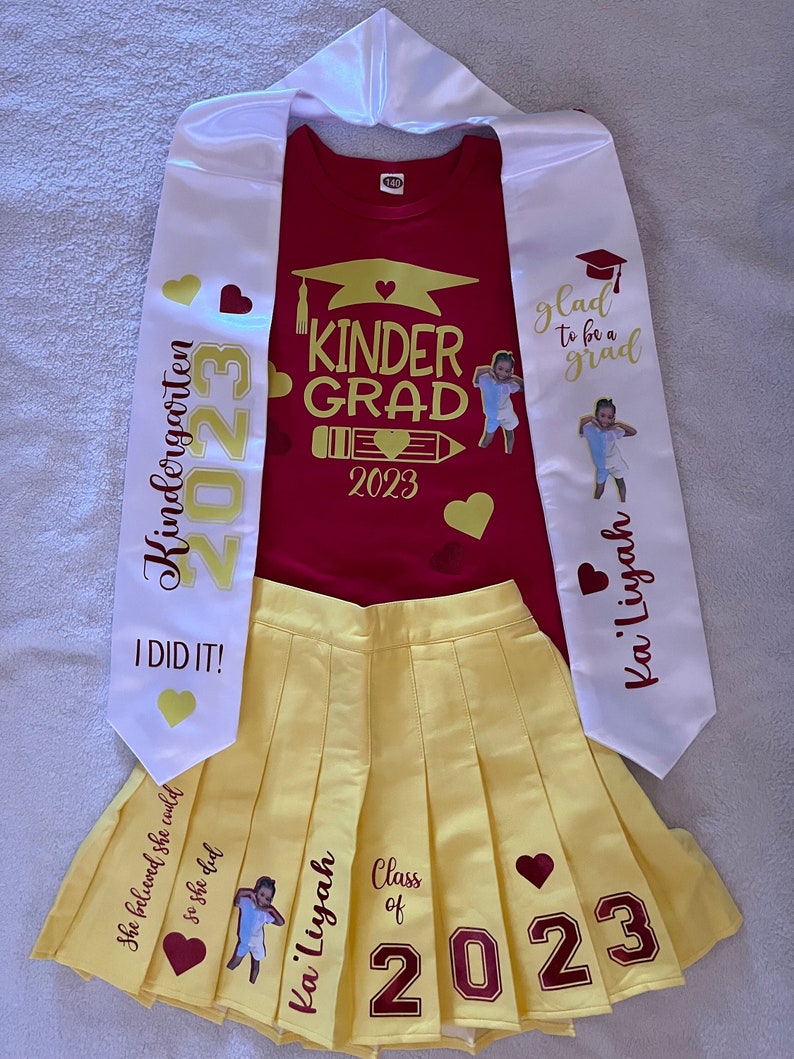 Graduation Skirt Set