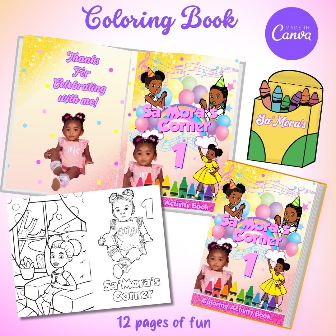 Gracie’s Corner Coloring Book, Birthday Coloring Book, Gracie’s Corner ...