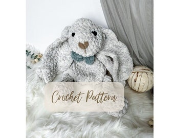 Hopper the Bunny Lovey Modification PDF Crochet Pattern