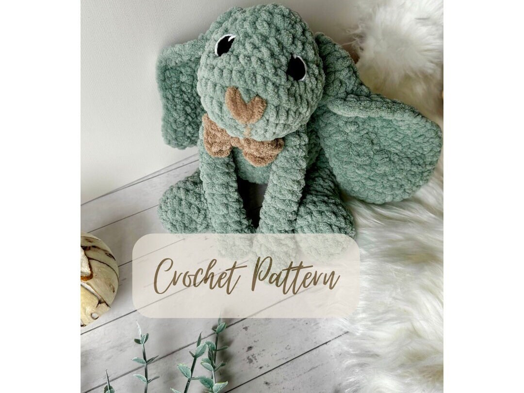 Hopper the Bunny PDF Crochet Pattern - Etsy