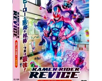 Kamen Rider REVICE Vol. 1 - 50 End – Complete tv Series + 2 Movie | English Subtitle DVD