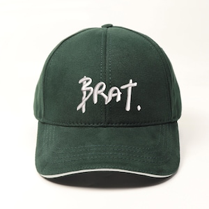 Brat Embroidered Hat, (You can change the colors in the design as you wish.)