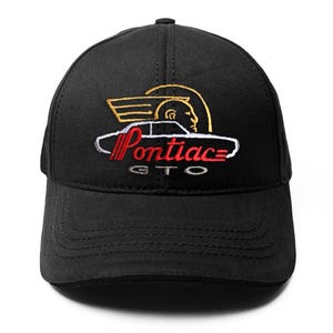 Vintage Pontiac GTO Embroidered Hat