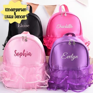 Personalized Embroidery Kids Backpack, Custom Primary school Kids School Bag,Monogram Backpacks for Girls Boys,Birthday Gifts,Back to School