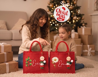 Custom bag,xmas,personalized christmas gifts,christmas gift for her,christmas gifts for her,geschenk,personalized gifts,christmas gift box