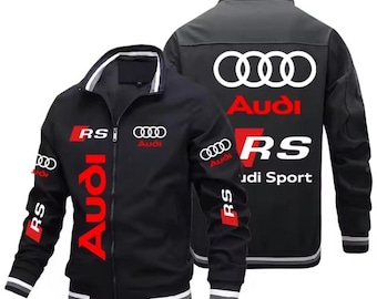 New Audi RS Racing Team Long Sleeve Jacket Size: S - 5XL