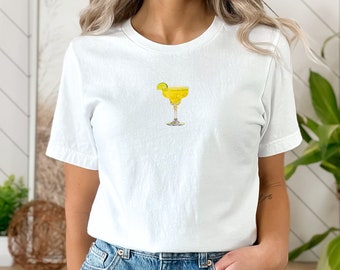 Margarita Lover T-Shirt - Fun Cocktail Graphic Tee, Casual Drink Themed Shirt, Perfect Gift for Happy Hour Enthusiasts