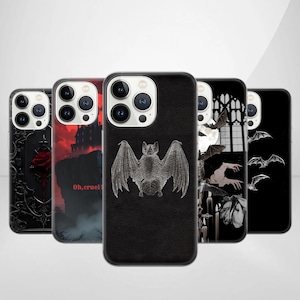 Dracula vampire Phone Case Dark gothic  Cover for iPhone 16e, 15, 14, 13, 12, 11, Google Pixel 9 Pro, 8, 7A, Samsung S25 edge, S24 FE, A71,