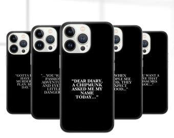 Custodia per telefono Salvatore Vampire: citazioni di Damon, gel TPU flessibile