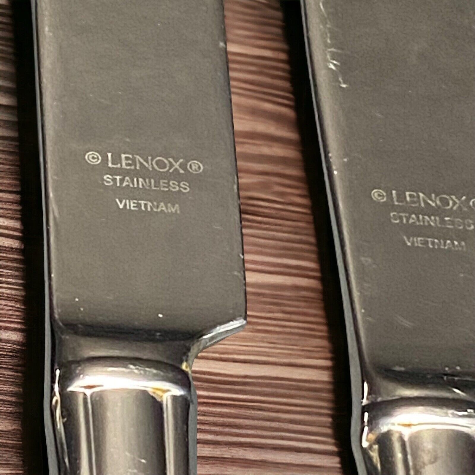 Lenox Alcott 9 Dinner Knives 18/10 Stainless Flatware 9 Etsy