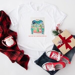 Ugly Christmas Sweater Shirt, Unisex Shirt, Funny Christmas Shirt