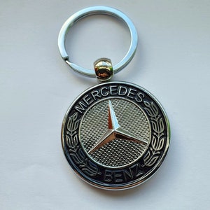 Keychain Fit Mercedes-benz W210 Stainless Steel Key Chain With Ring Keyring  Custom Key Ring Car Body Profile Design -  UK
