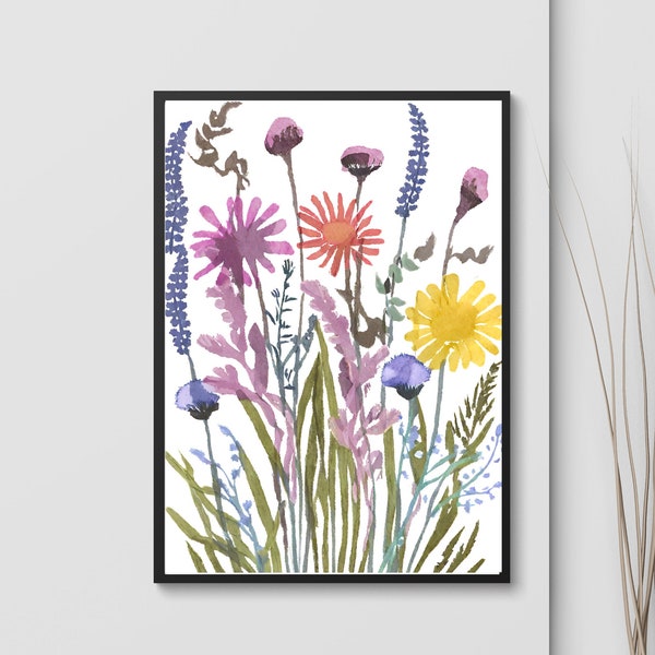 Floral shades, Floral hues, Painted wildflowers, Floral  watercolor,     Botanical painting, Floral art, Wildflower colors, Delicate petals.