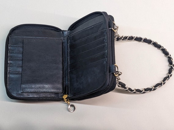 Gianni Versace Miduza Leather Shoulder Bag and wa… - image 2
