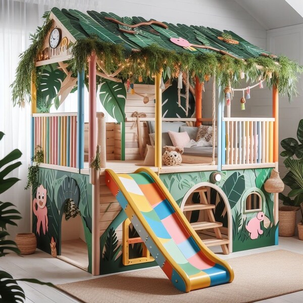 Junglee Adventure Playhouse - A Handcrafted Haven for Little Explorers