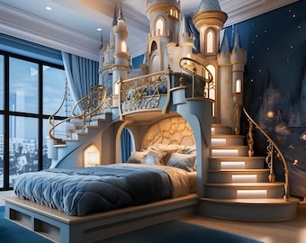 Magical Castle Bed for children