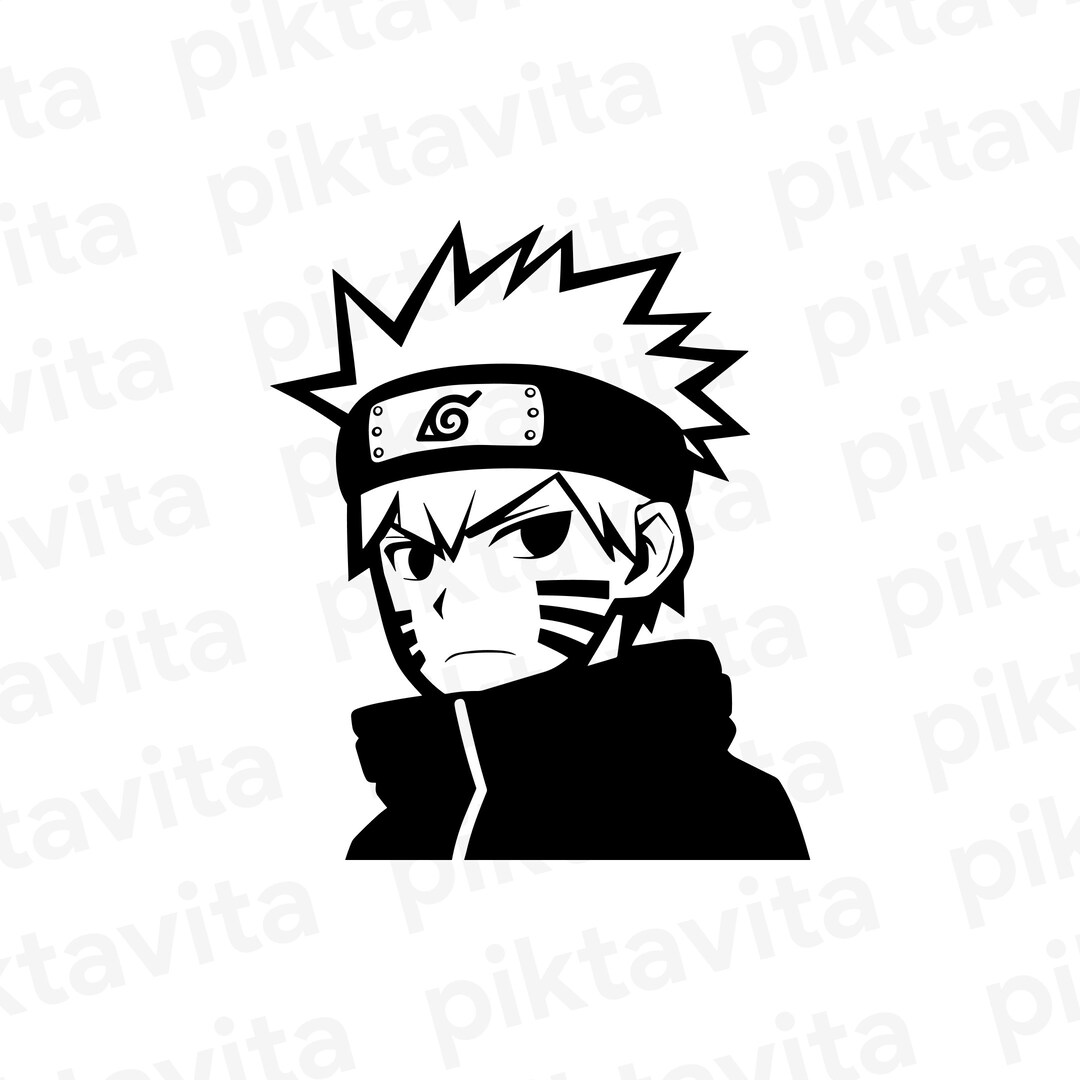 Naruto SVG Manga SVG Anime Svg Png Naruto PNG Cutting Files Etsy UK