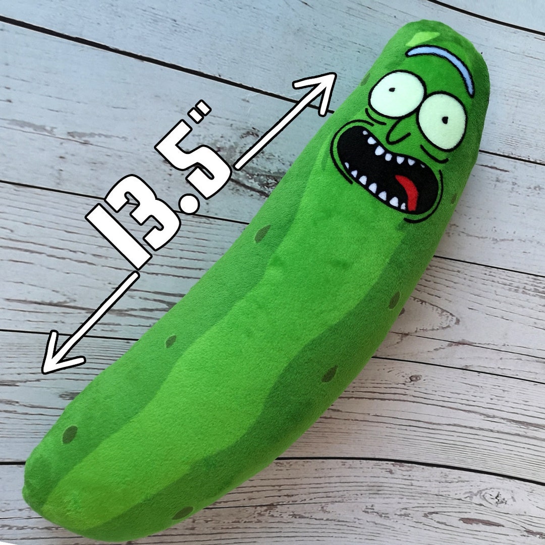 pickle rick plush toy
