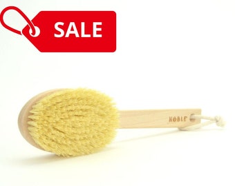 Dry Brushing, Wood Body Brush, Dry Brush Brush 100% Agave, Skin Brush, Spa Brush, Exfoliating Brush, Eco Friendly
