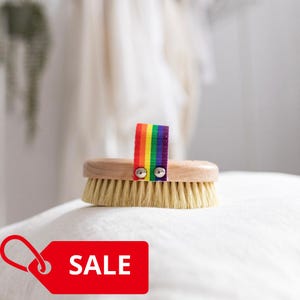 Trockenbürsten, Körperbürste, Holzkörperbürste, Trockenbürste, Spa-Geschenk, Hautbürste, Spa-Bürste | Plastikfrei | Umweltfreundlich
