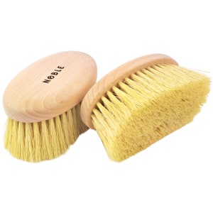 Trockenbürsten, Körperbürste, Holzkörperbürste, Trockenbürste, Spa-Geschenk, Hautbürste, Spa-Bürste | Plastikfrei | Umweltfreundlich