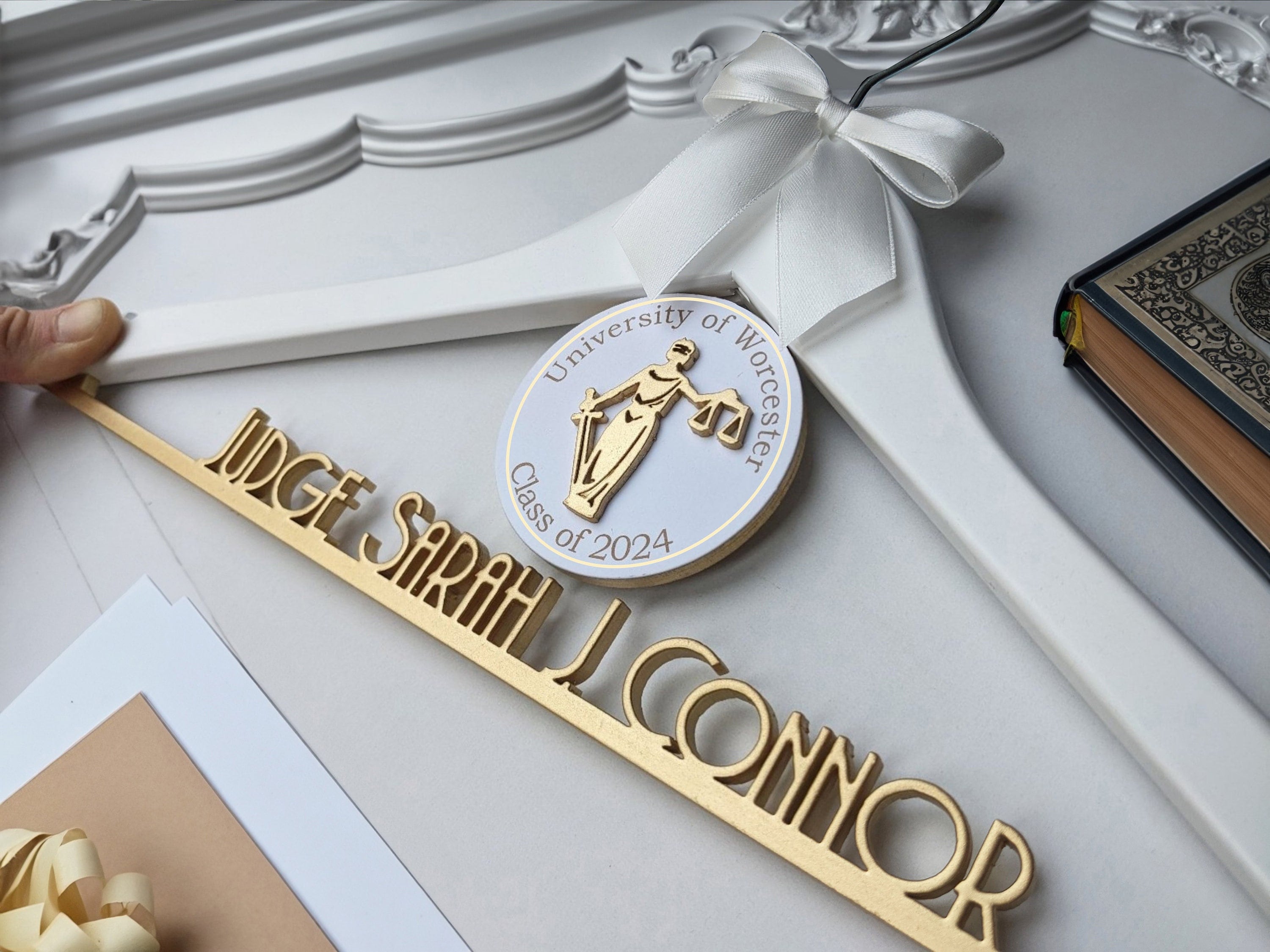 Gift for Judge, Law School Grad Gift, Hanger for Judge, Gift for Lawyer ...
