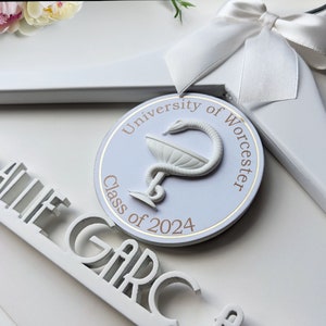 Personalized Pharmacist Hanger: White Coat Ceremony Gift