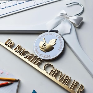 Personalized Pharmacist Graduation Hanger: Custom PharmD Gift