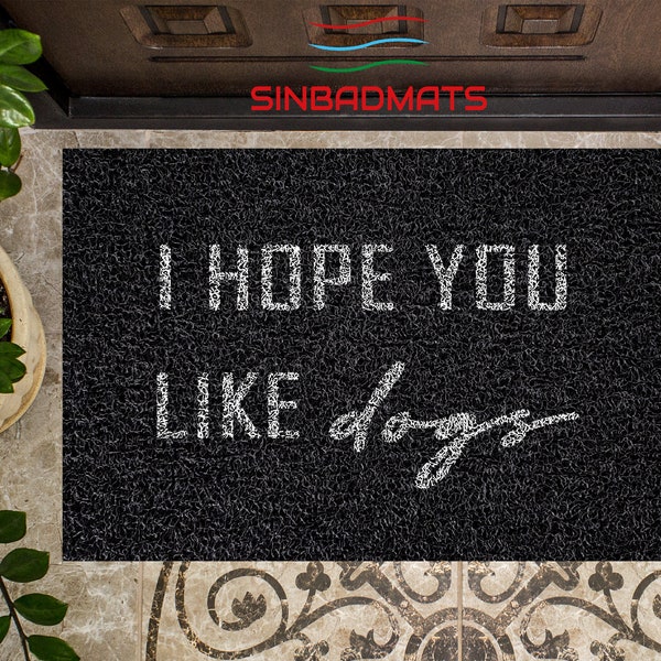 Hope You Like Dogs Doormat main image 1