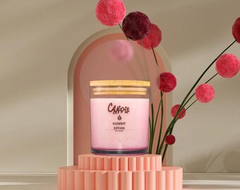 Vela de cera de soja Divine de 12 onzas