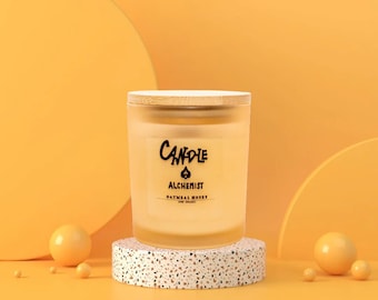 Vela de cera de miel Outmeal de 12 onzas